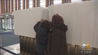 Emotional new Holocaust installation on display at United Nations