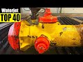 Top 40 best waterjet moments  satisfying cutting compilation