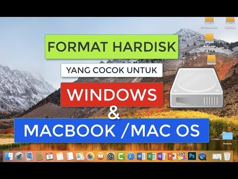 Cara format Hardisk Eksternal agar bisa dipakai di Windows dan MacOS [Tutorial Macbook/MacOS]
