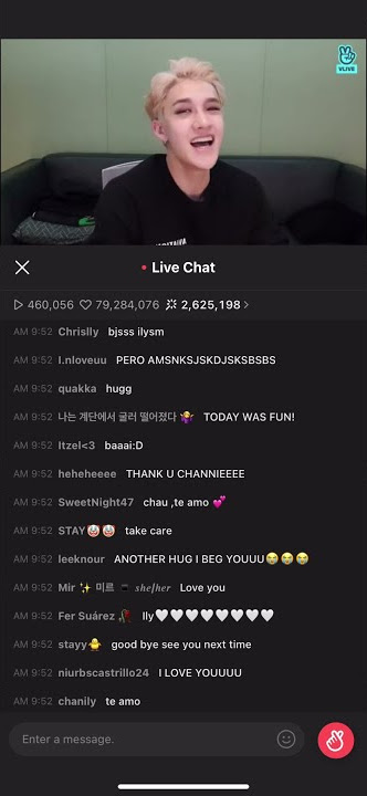 Bang Chan makes fun of a hate comment on VLIVE (as he should)