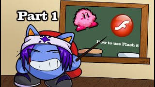 How to Sprite Animate Kirby in Flash 8 (Part 1: The Basics)