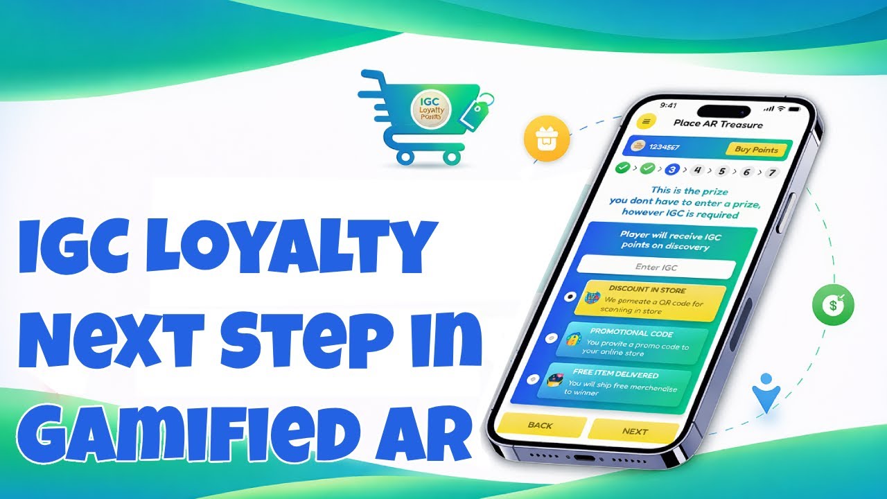 IGC Loyalty - The Next Step in Gamified Augmented Reality! - YouTube