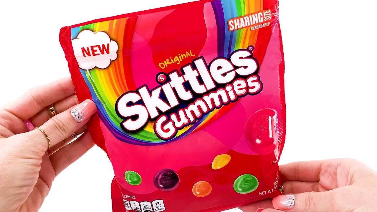 Skittles Gummies Unwrapping YouTube