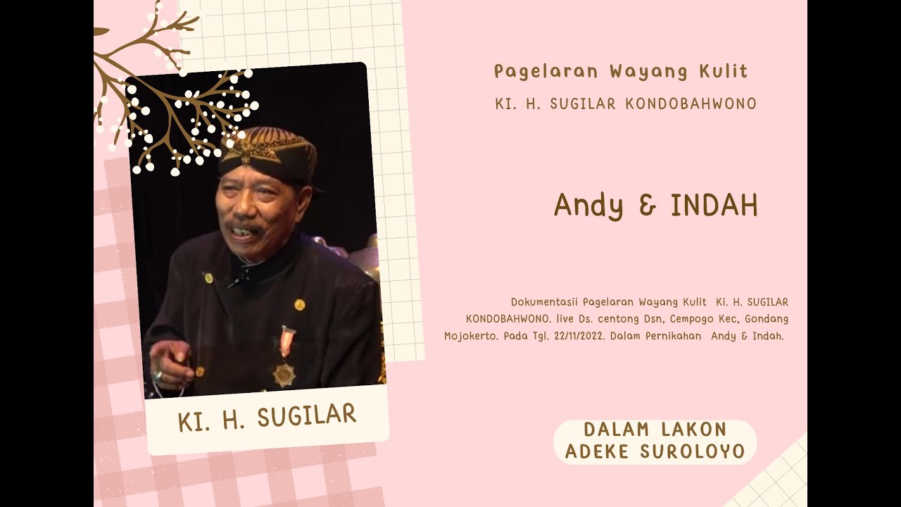 live STRIMING KI.H.SUGILAR- DSN,CEMPOGO DS,CENTONG  KEC GONDANG - MOJOKERTO. TGL 22/11/2022.