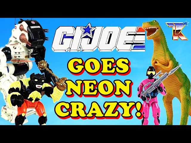 History of GI Joe 1993 | Sub-teams and Mailaways | Neon 90s! - YouTube