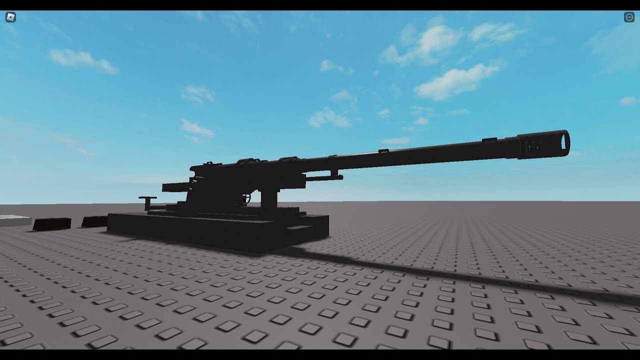 Roblox Artillery gun - YouTube