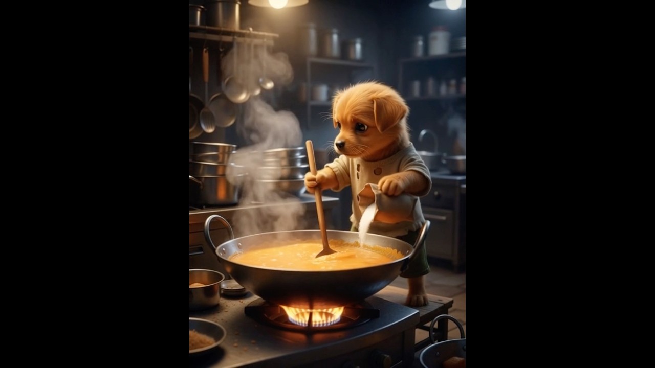 Poor puppy didnt have cash to buy car do hardwork