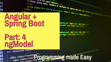 ngModel in Angular Part 4