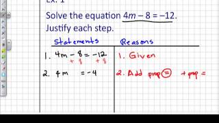 2-5 Algebraic Proof