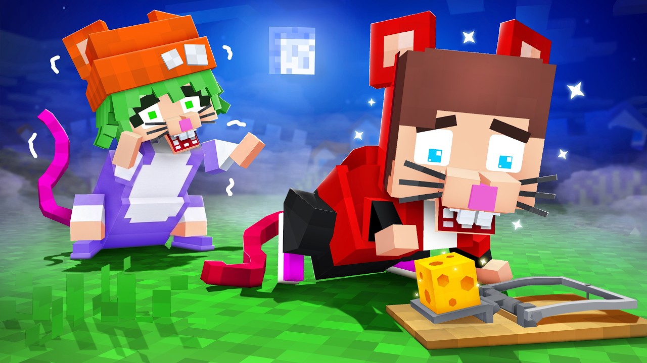 JJ MOUSE... DON'T! - IVY Love Story - Maizen Minecraft Animation