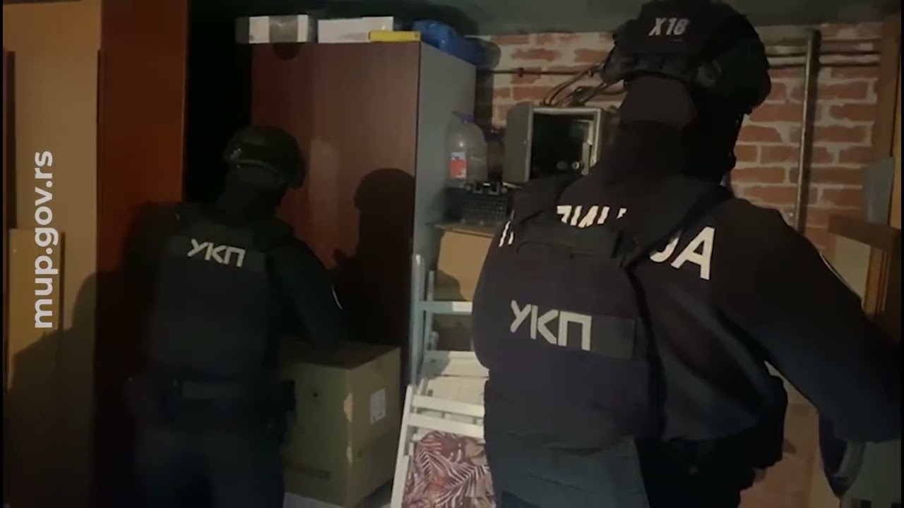 Pripadnici MUP-a, UKP, zaplenili su oko 500.000 tableta sa liste psihoaktivnih supstanci.