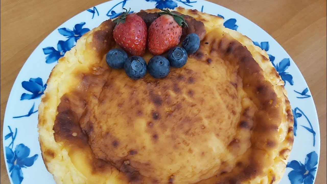 Tarta de queso estilo “La Viña” con Thermomix