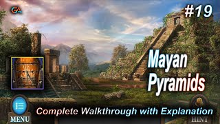 Tricky Doors Level 19 Mayan Pyramids Complete Walkthrough with Explanation | GeekAlign