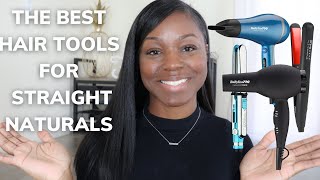 Flat Irons &amp; Blow Dryers For Healthy Hair &amp; Growth | Become A Straight Natural Series