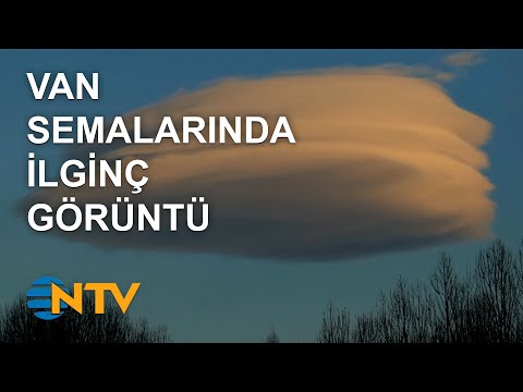 @NTV ‘Mercek Bulutu’ görenleri hayran bıraktı