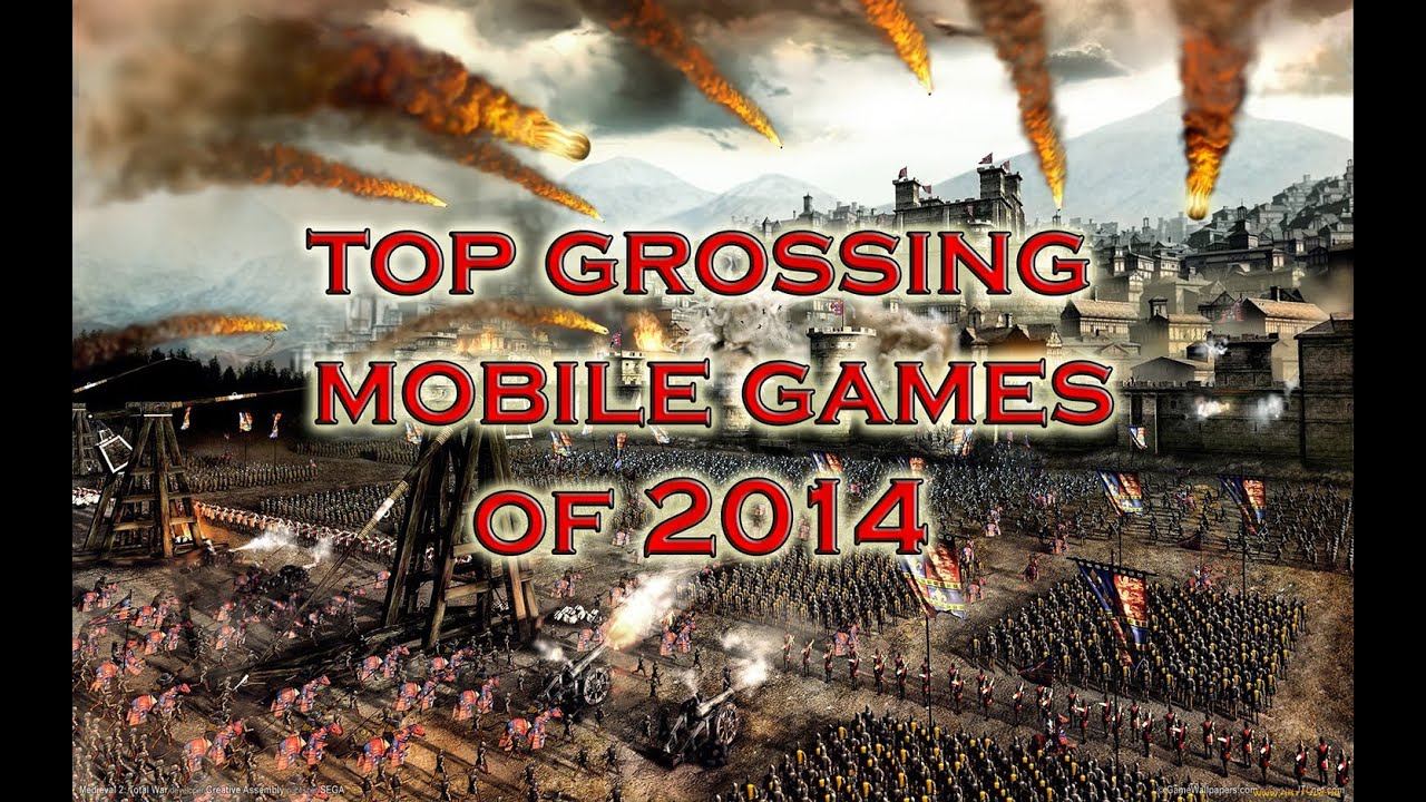 Top grossing mobile games of 2014
