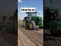🚜 Powerful John Deere Tractor Working Hard in the Field | Modern Farming in Action