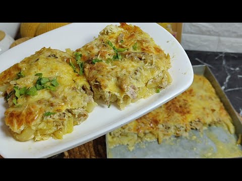 لغراتان لي يهبلو عليه عائلتي زوجي ياكل ويشكر بدون صدر دجاج بدون كريمة البيشاميل سجلوه لرمضان 