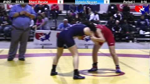 2011 U.S. Open SAT WM 55 KG: Sherri Berube vs. Vic...