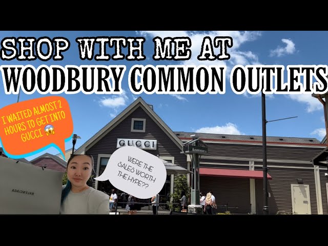 Woodbury Common Premium Outlets I Huge Discounts on Luxury Shopping Vlog  Gucci, Dior, Prada, Celine 