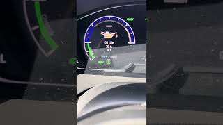 2021 Honda Insight Accord hybrid oil reset procedure