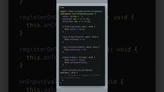 Build Custom Angular Form Controls #Angular