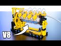 Lego Air Engine Powering a Generator!