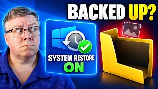 System Restore Is NOT a Backup (Here's What It Actually Does)