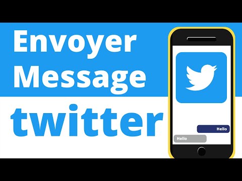 Envoyer un message privé Twitter