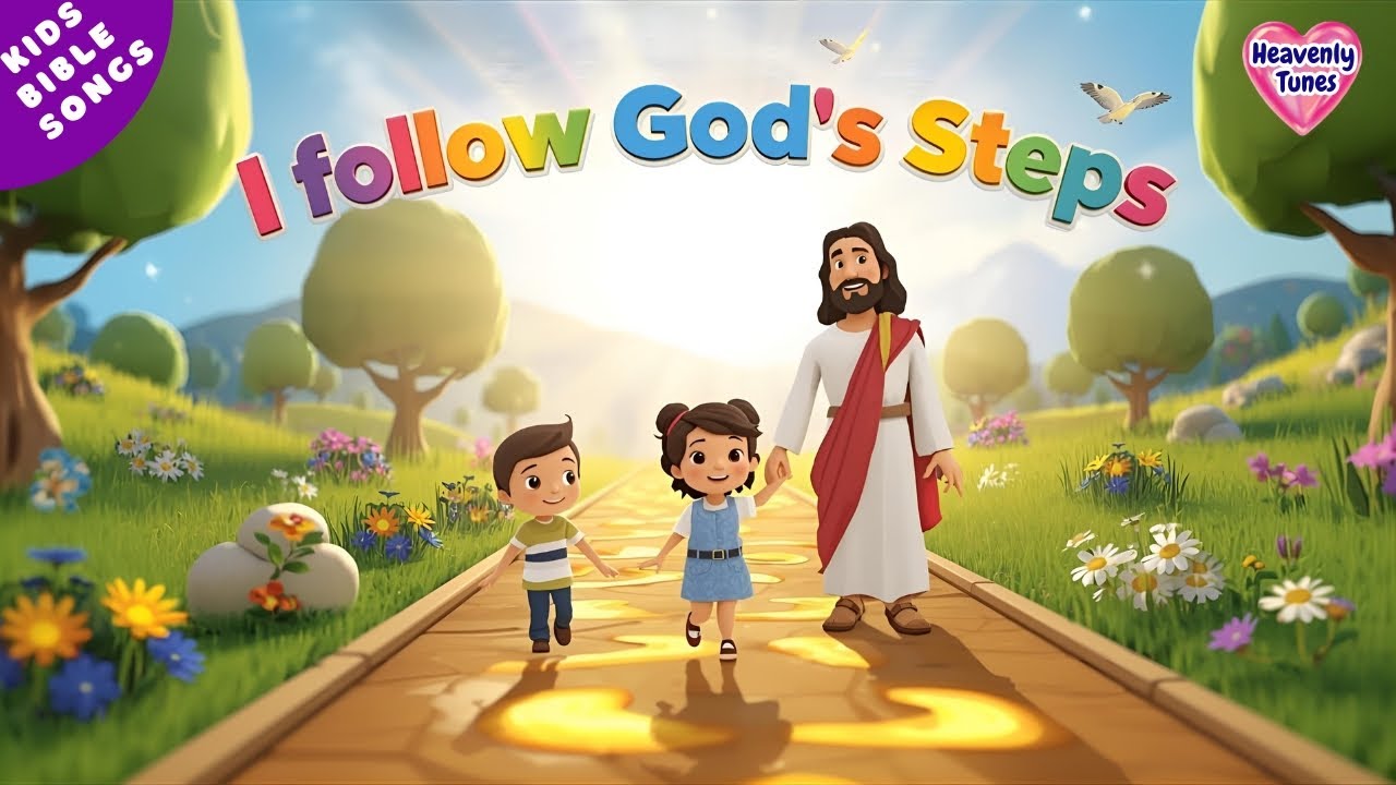 I Follow God’s Steps | Bible Kids Song for Children | He guides my steps