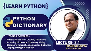 Python Dictionaries Explained | From Basics to Advanced | Lecture 8.1 Net Worth