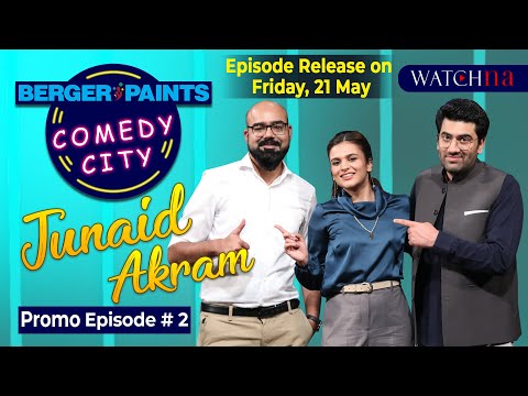 Junaid Akram | Ganji Swag | Love Guru | Berger Paints Comedy City | Episode 2 Promo