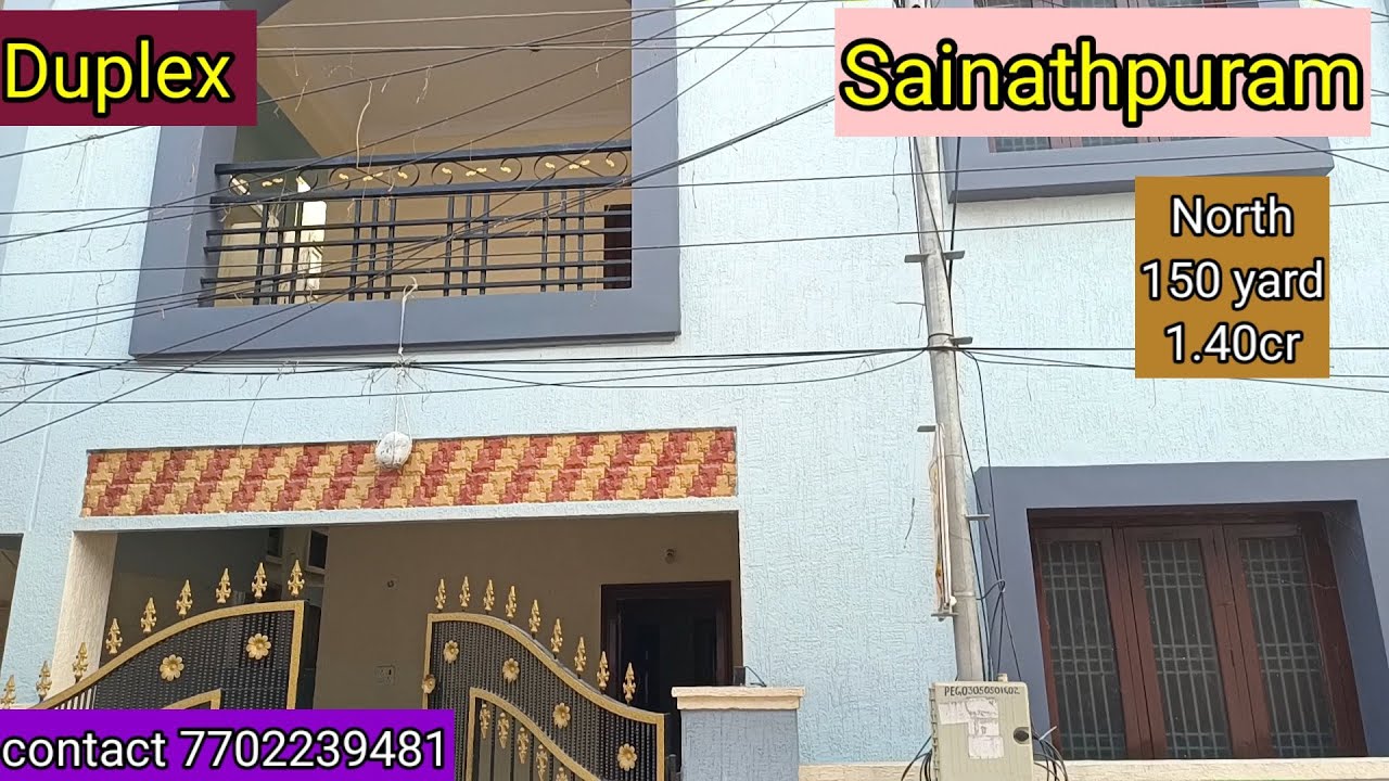 Duplex house (Resale) for sale in Sainathpuram Dr A S Rao Nagar Hyd 