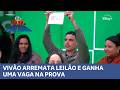 CASA DO PATRÃO: Vivão arremata leilão e ganha uma vaga na Prova Poder do Voto