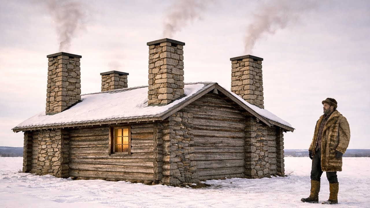 Neighbors Laughed When He Split His Chimney Four Ways — Until It Warmed All Corners