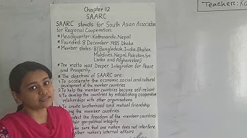 Class: Five, Subject: Bangladesh and Global Studies, Topic: Chapter-12 (SAARC)