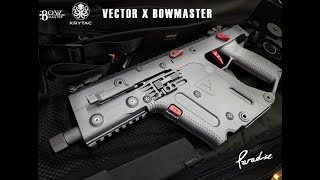 [試槍片] The Bow Master Custom件 X Krytac KRISS Vector #airsoft #氣槍 #사격 #サバイバルゲーム #страйкбол
