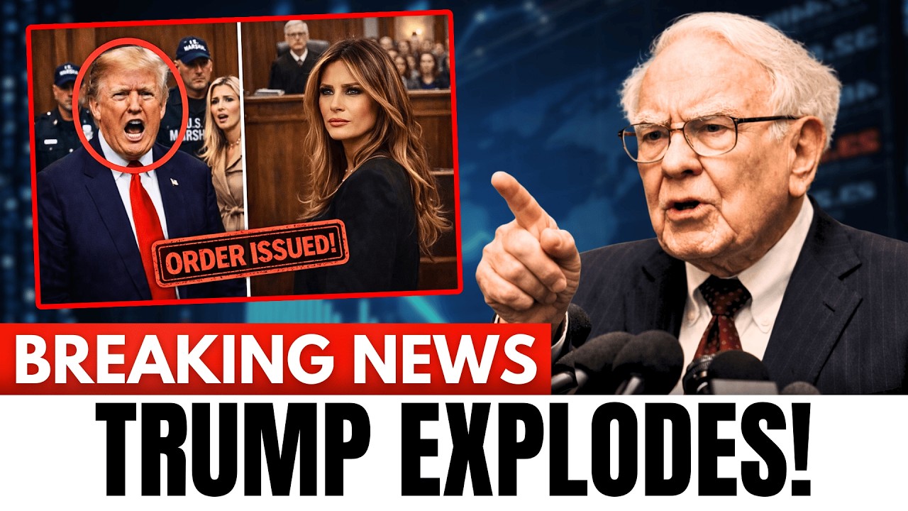 BREAKING Trump Explodes as Judge Orders Marshals to Move In and Melania Refuses to Help | Buffett