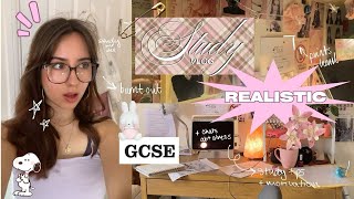 📎🩰 easter revision vlog !! gcses, prints haul, library session, exam stress chats screenshot 2