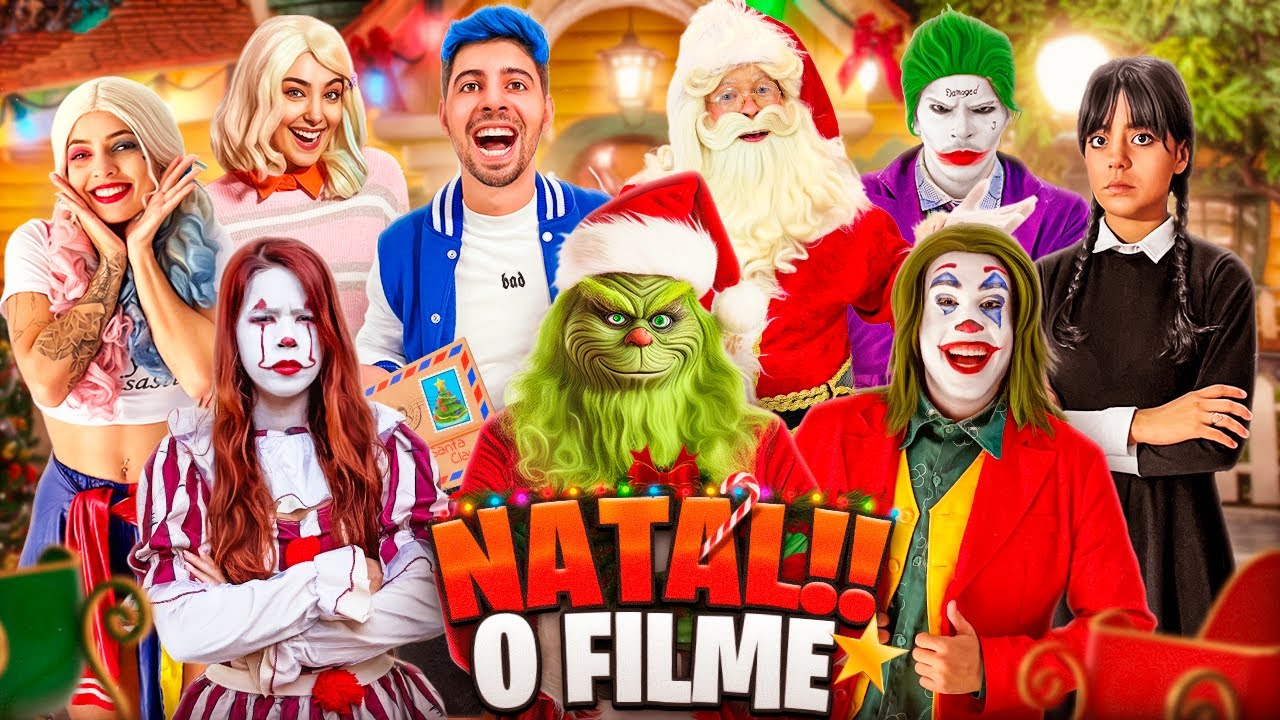 TODOS FORAM TELETRANSPORTADOS E CAPTURADOS PELO GRINCH NO NATAL!! O FILME - ESPECIAL DE NATAL!!