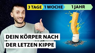 Das passiert, wenn du aufhörst zu rauchen - nach Stunden, Tagen, Jahren | Quarks