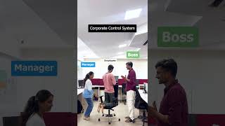 Corporate Control System!! #shorts #corporatefun #friday #viralshort #treanding #funny #funny