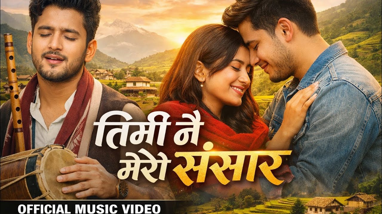 Timi Herda | Pure Nepali Modern Love Song | Emotional Song||Aabiskar Khadka
