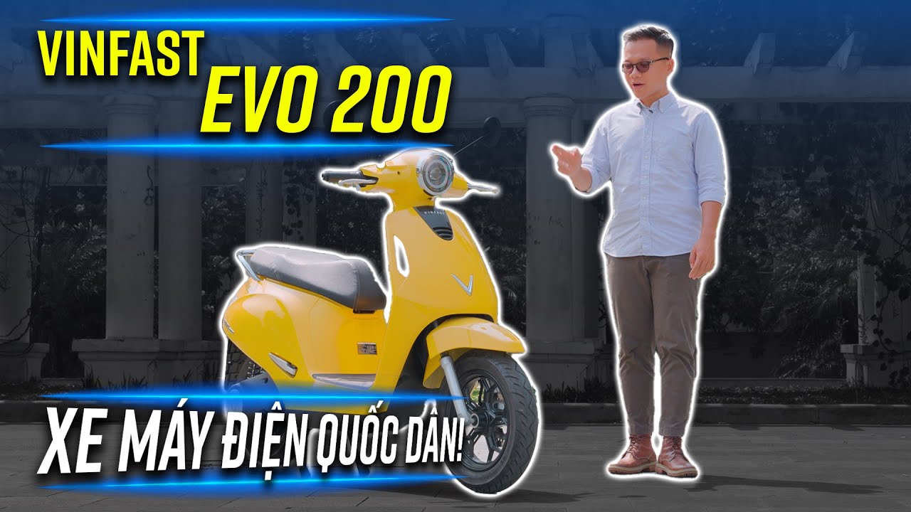 22 triệu, nhỏ gọn và pin trâu: VinFast Evo200 dễ trở... - youtube