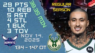 Full Kyle Kuzma Player Full High Lowlights vs HORNETS 14 11 2025 NBA REGULAR SEASON Guide