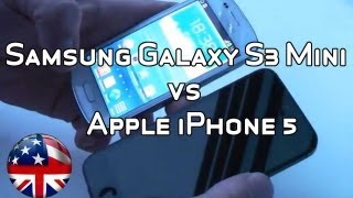 Galaxy S3 Mini vs. iPhone 5 comparison