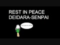 Deidara is dead d