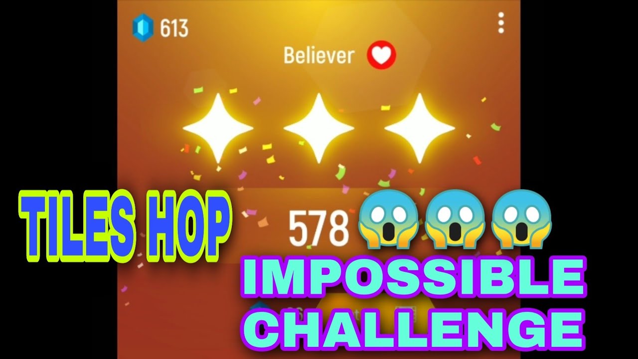 IMPOSSIBLE ! NO ONE CAN PASS THIS || TILES HOP || agent7 gaming