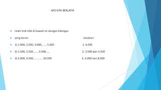 PPT UKIN MENULIS DAN MEMBACA BILANGAN RIBUAN