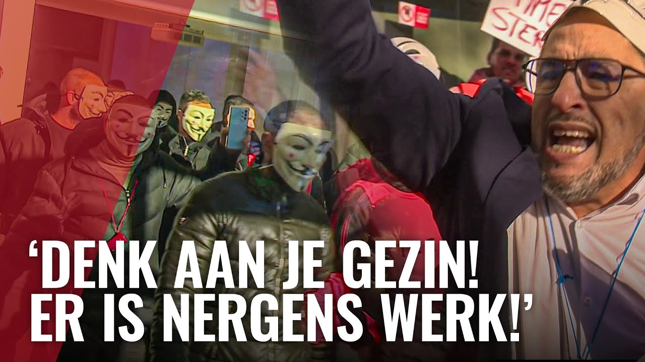 Taxichauffeurs stormen hoofdkantoor Uber binnen